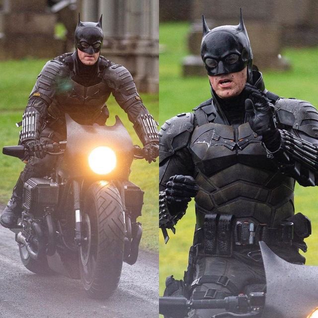 1203Anarchy's tweet photo. The BATMAN版のスーツ(1)が
「アーカムナイト版(2)っぽい」
って意見をちらほら見かけるけど

個人的には
レザーパーツと下半身はNoel版(3)
+
プロテクターはTTS版(4)のイメージ https://t.co/dYhNwQ3ABO