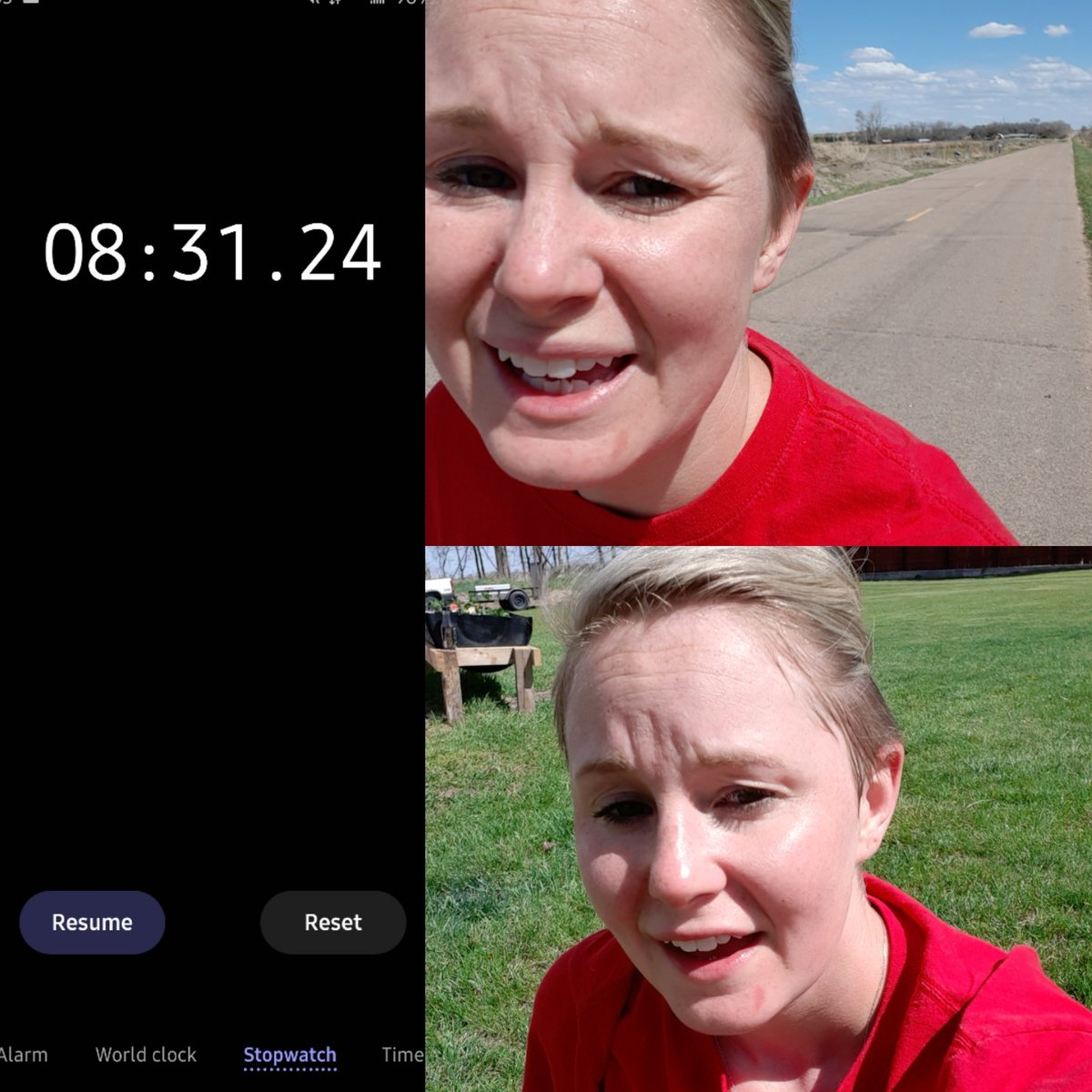 aseamann's tweet photo. Did I mention that running is my least favorite...but I did my timed mile. First one since fall! Did you?
#somuchpain #wildcatpower #beatmytime https://t.co/UrZq4riD0G