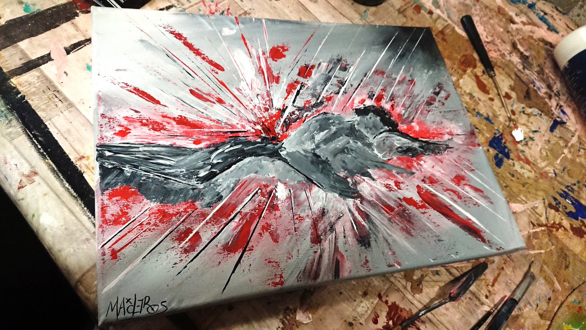 seduction as a couple. 
#abstractpainting
#acrylicpainting 
an order for a friend