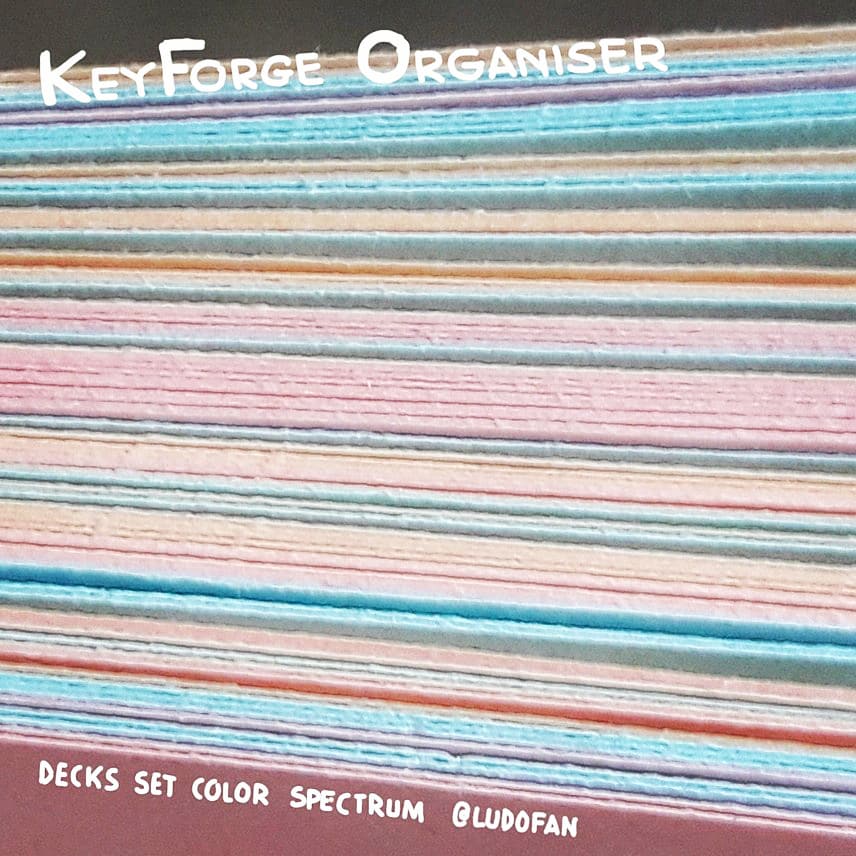 ludofank's tweet photo. Simple way to organise deck collection 🤹‍♂️
#Keyforge #organiser #diy #duel #space #fantasy #cardgame #LCG #boardgame #UniqueGame #Ludofan @FFGames #FantasyFlightGames #boardgames #tabletopgames #boardgamegeek #accessorize #accessories #stayhome #staysafe #stayathome #penandpaper https://t.co/QIqP87KSY9