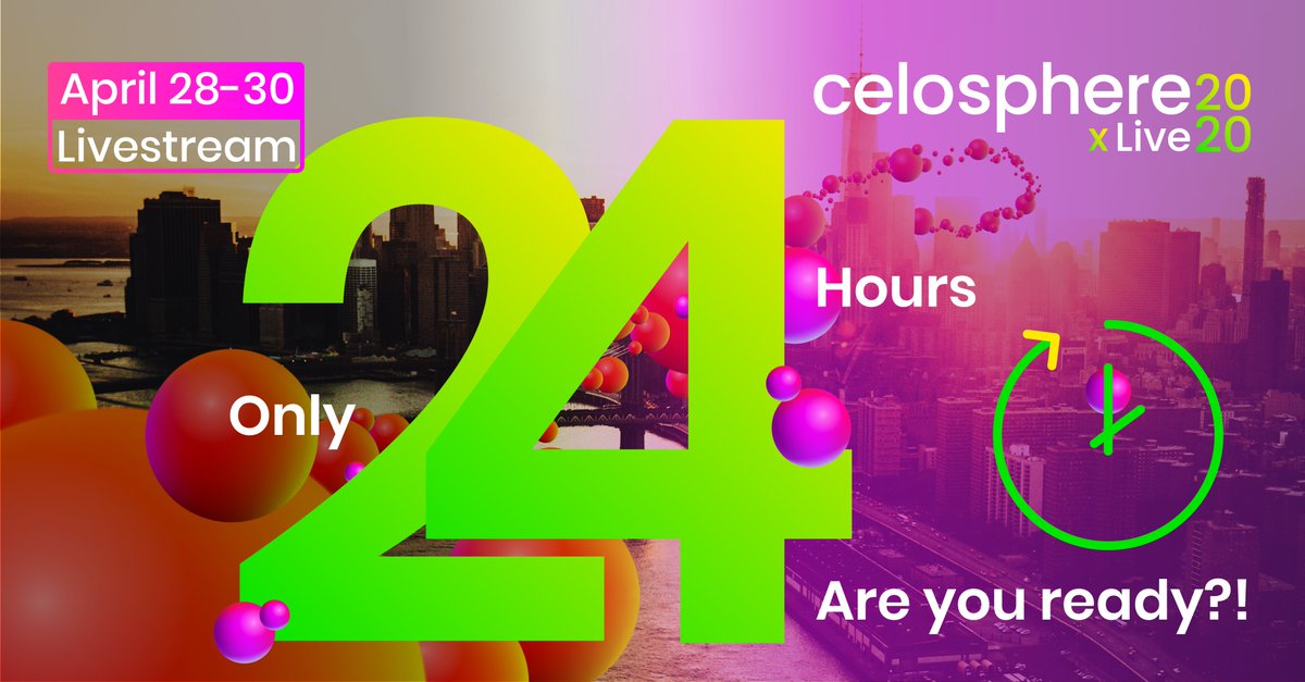 Celonis's tweet image. Less than 24 hours... #CelosphereLive 

Last seats available: bit.ly/3eoLNbd