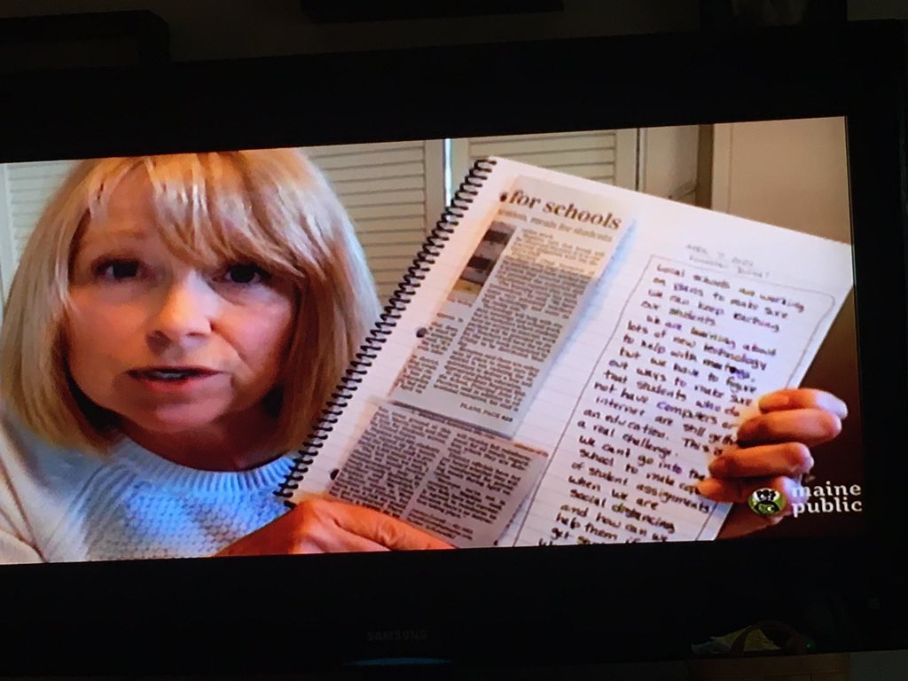 nbctsofmaine's tweet photo. Did you catch the first episode of The Learning Space today?
So many fun ideas for multi-modal writing that captures the history weโre living from Paula Bourque, NBCT! @LitCoachLady #nbctME #NBCTstrong #learningspace https://t.co/ZbI5lJr38e