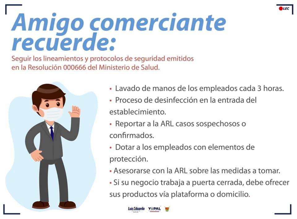 alcaldiadeyopal's tweet image. Compartimos el decreto 084 de manera didáctica para que conozca las nuevas medidas adoptada para proteger a los ciudadanos del COVID-19.
#YopalQuedateEnCasa
#ManosLimpiasCiudadSegura