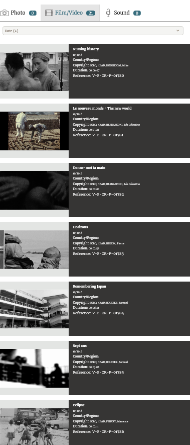 BrigitteTroyon's tweet photo. #Archive30 #ArchiveHacks
In 2016, students from the Geneva University of Art and Design were invited to create a movie based on the content of ICRC archived 16 and 35 mm films. See how our archives were creatively “hacked” in these 21 short documentaries:
https://t.co/2423yLKvsk https://t.co/xMxBg4X78R