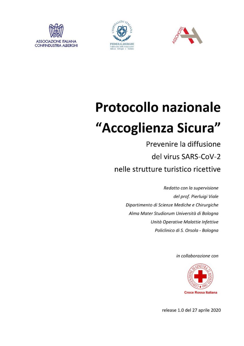 federalberghi's tweet photo. Federalberghi, Confindustria Alberghi ed Assohotel presentano il protocollo “Accoglienza Sicura”.

Abbiamo bisogno di garantire ed essere garantiti per poter riaprire le nostre strutture e far sentire i nostri ospiti protetti come a casa propria.

https://t.co/utFKhKBGIR https://t.co/n6Y31B0HxZ