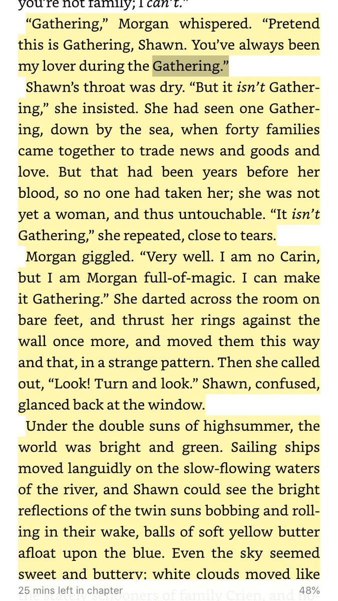 If it turns out Lyanna & Elia knew about each other & accepted each other, that would not surprise me at all. GRRM has made numerous instory mentions & real world comments of his fondness for plural/open marriage and “gatherings”  #DyingoftheLight Learn somthin’ ya fools   