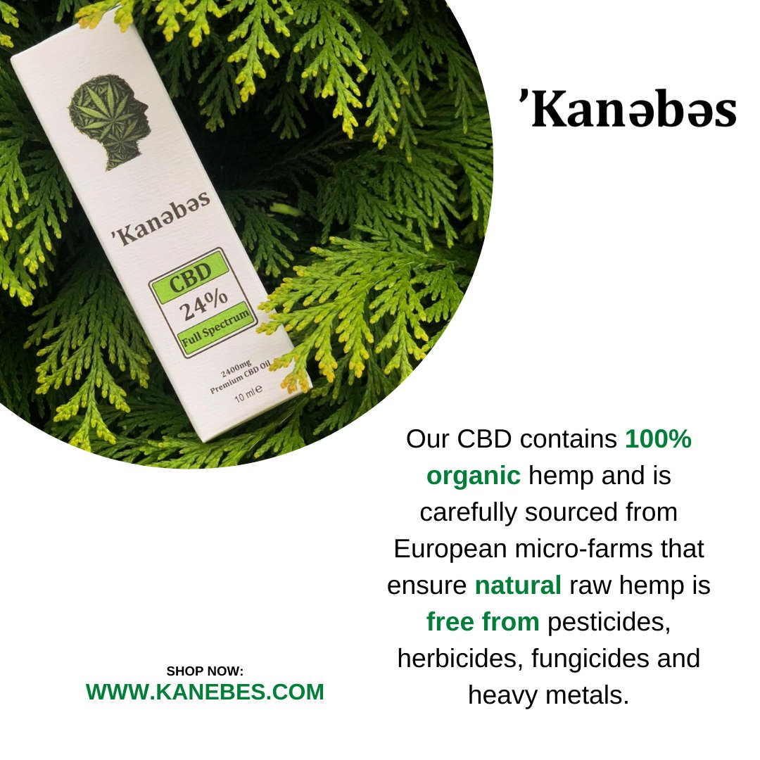 KanebesCBD's tweet photo. Our CBD contains 100% organic hemp and is carefully sourced from European micro-farms that ensure natural raw hemp is free from pesticides, herbicides, fungicides and heavy metals🍃 #Kanebes 

Browse our range: https://t.co/8kYau4P6w5 https://t.co/36ldHqBUSZ