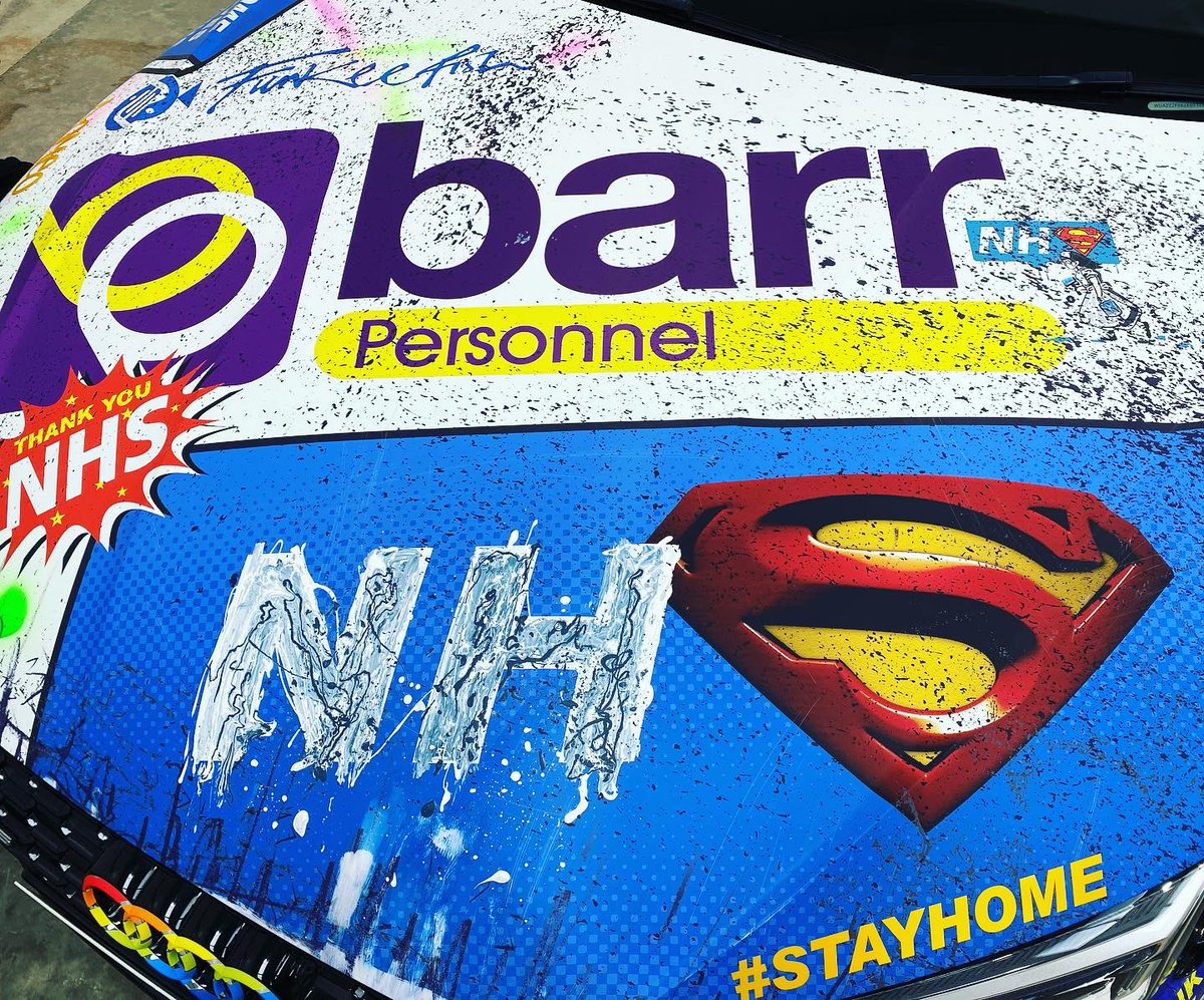 FunkeeFish's tweet image. Barry of @barrpersonnel asked if we could come up with a new eye catching #wrap to honour &amp;amp; thank #NHS &amp;amp; #Keyworkers we couldn’t say no! Please donate if you can justgiving.com/fundraising/ba…
Thank you @darren_birdie for allowing us to use his artwork @captaintommoore 
#thankyounhs