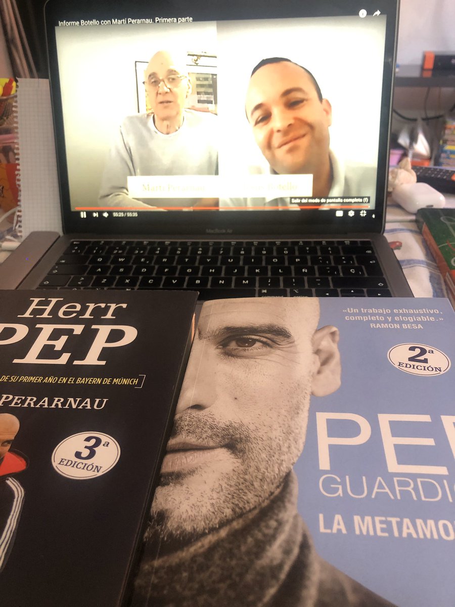 salmerovic's tweet photo. Enorme una vez @JesusBotelloAD y @RFAF por la invitación de alguien al que admiro @martiperarnau desde hace años con su primer libro Senda de Campeones 2011, hoy en día muy de actualidad con los dos de @PepTeam y deseando leer el tercero que ha comentado #esperandomas https://t.co/gKzLVO09zo