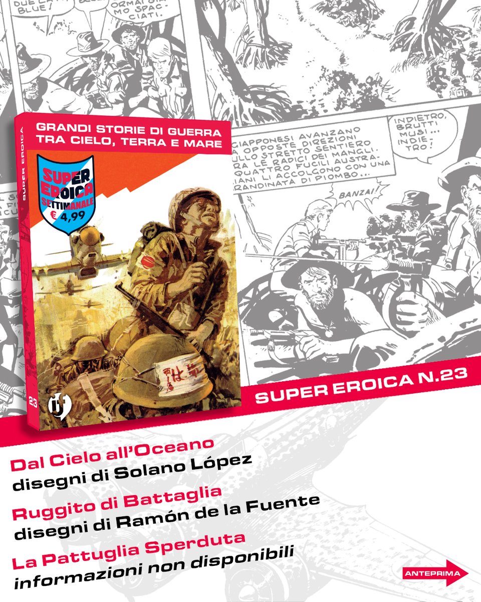 If Edizioni Sur Twitter Iorestoacasa E Leggo Super Eroica Il N 23 E In Edicola La Copertina Che Riveste La 23ª Uscita E La Cover Originale Dell Episodio La Pattuglia Sperduta