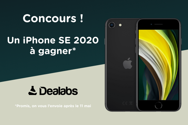 Dealabs's tweet photo. 📢 Nouveau #Concours 📢
On vous fait gagner l'iPhone SE 2020 ! 🔥
RT et RDV ici ➡ https://t.co/tc8DmOxjuo ⬅ https://t.co/7mNpN1b5lx