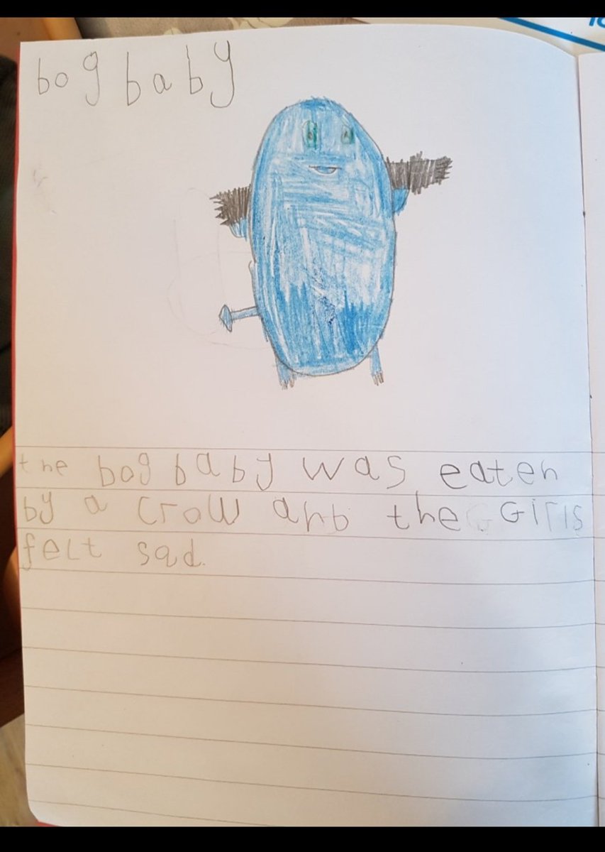 NWheatleyFS2's tweet photo. Some more fabulous Bog Baby learning #homelearning #eyfs #startwithabook #loveofbooks #teamwheatley https://t.co/7E8JOXD2WN