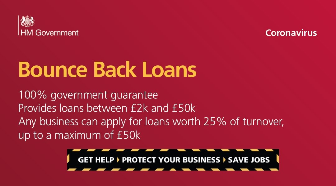 If your small business has been affected by #coronavirus, you could benefit from a loan from £2k to £50k.

✅No repayments due in first 12 months
✅Will be easy to apply online
✅Money should reach businesses in days

Find out more about the scheme here: orlo.uk/tOt5E