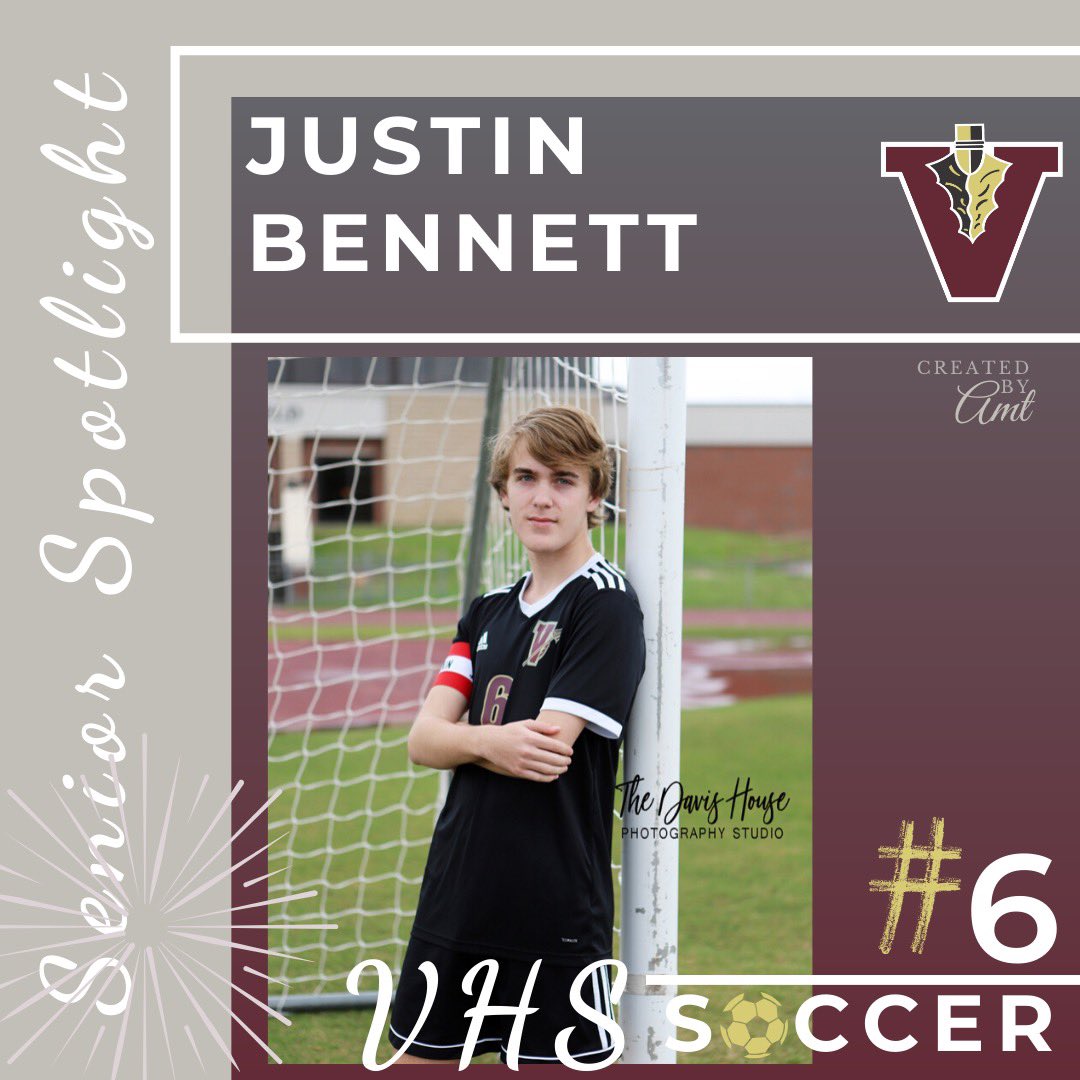 VidaliaHS's tweet photo. 3yr starter,Sr Captain, Justin has been an outstanding player &amp; even better teammate.“Justin has an excellent work ethic, he’s humble, positive, hard working, and a fierce competitor. Thank You, Justin, for your years of service to this school and this community!”
-Coach Harrell https://t.co/9OxCQv6ReS