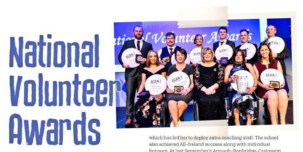germccarthy74's tweet photo. Seems like a lifetime ago at this stage but nice to read about the National @LadiesFootball volunteer awards at @CrokePark in the latest edition of #Peile.
A lovely honour and some night for one night.
#20x20 #CorkGAA2020 #CorkGAA @CorkLGFA #SeriousSupport #LGFA https://t.co/iKDBJK4x4B
