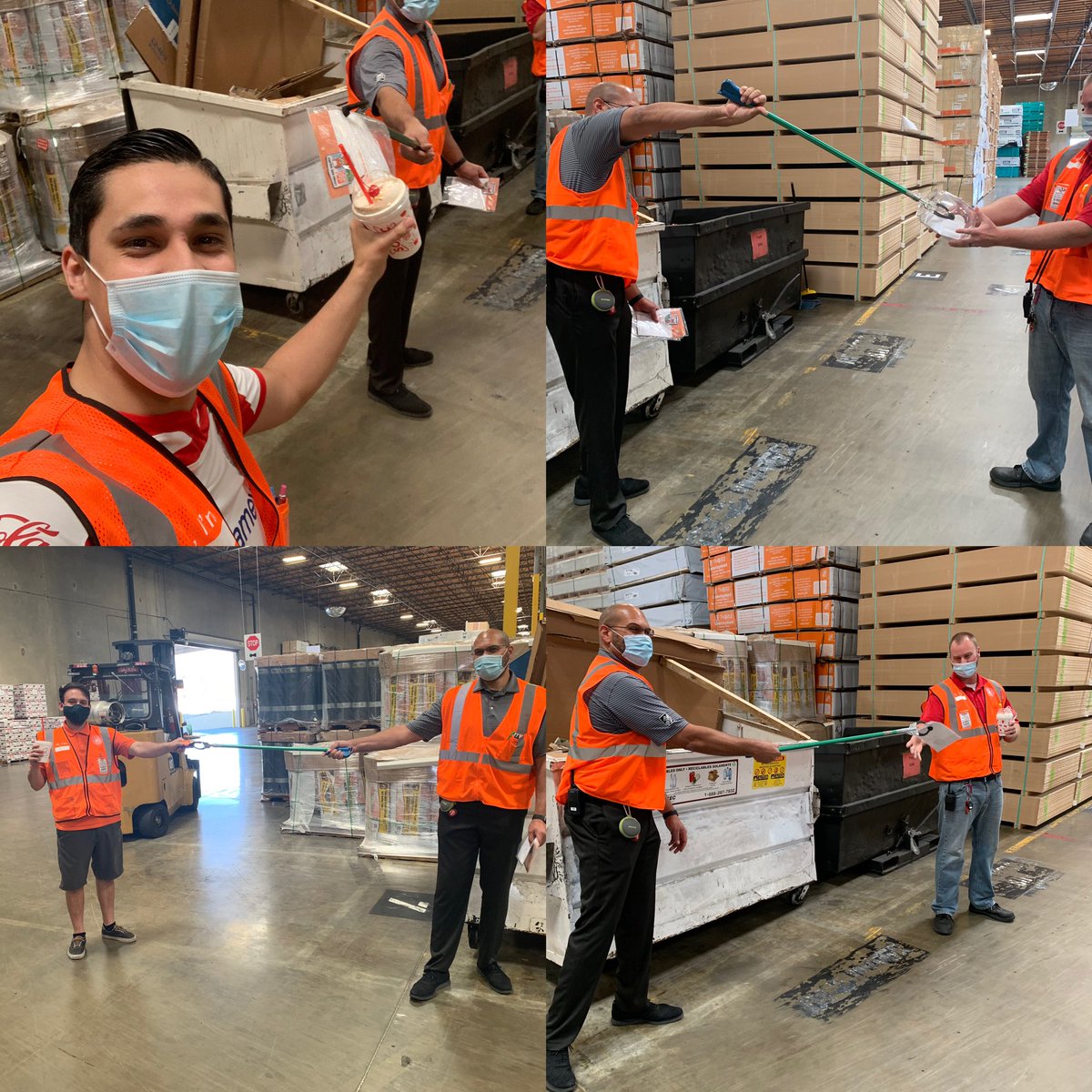 Recognizing the amazing team in Rancho with physical distancing in place...and having some fun with it...😂 <a href="/BrandonrossTHD/">Brandon R</a> <a href="/MNevesTHD/">Marcia Neves</a> @camilo_5520 <a href="/lennyatdepot/">Lenny Cavaluzzi</a> <a href="/john_abrantes/">John Abrantes</a> <a href="/AdriannaMedin17/">Adrianna Medina</a> <a href="/Jimmyhayes6007R/">Jimmyhayes5645</a> <a href="/JoseGarcia5642/">Jose Garcia</a> <a href="/Teri_THD/">Teri Miller</a> <a href="/KimberlyThd/">KimberlyTHD</a> <a href="/LourdesThd/">lourdes.thd</a> <a href="/MILLIEVILLAFAN1/">MILLIE VILLAFANE</a>