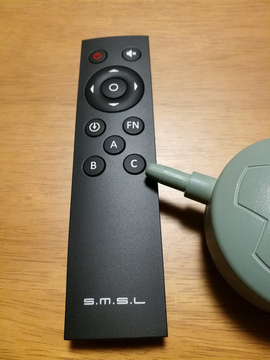 VMV SMSL D1(リモコン・説明書以外ありません) AD18のリモコン #SMSL #VMV #D1 #リモコン としても共用できる事発見
