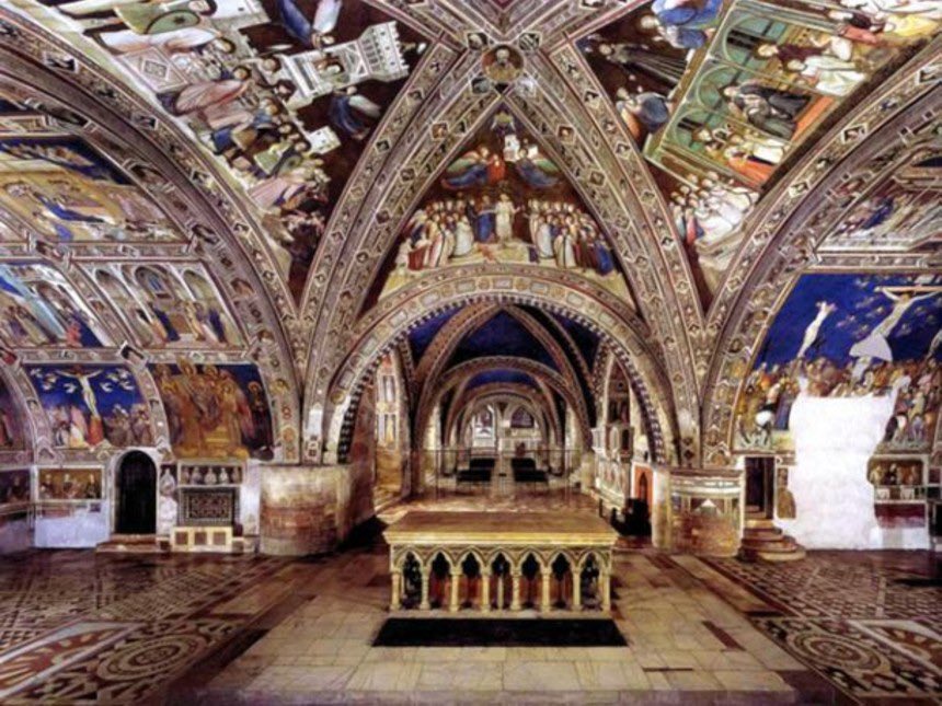 DBking85's tweet photo. #Assisi, la Basilica di San Francesco e altri siti francescani. Il Santo riposa nella Basilica da 800 anni, simbolo del #gotico italiano con gli affreschi di Giotto e Cimabue. Intorno, la bellezza medievale della “città della pace”. @UNESCO @ItalyatUNESCO #arteinquarantena #DBArt https://t.co/q9ZBKZ4hZ8