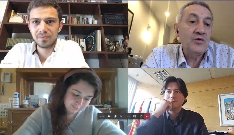 Hoy nos hemos reunido con el Rector de la Universidad de Oviedo, el Consejero de Universidad y la Directora General de Universidad del Principado de Asturias.
A través de esta reunión hemos podido compartir ideas y transmitir las inquietudes de nuestros representados.
¡Gracias!