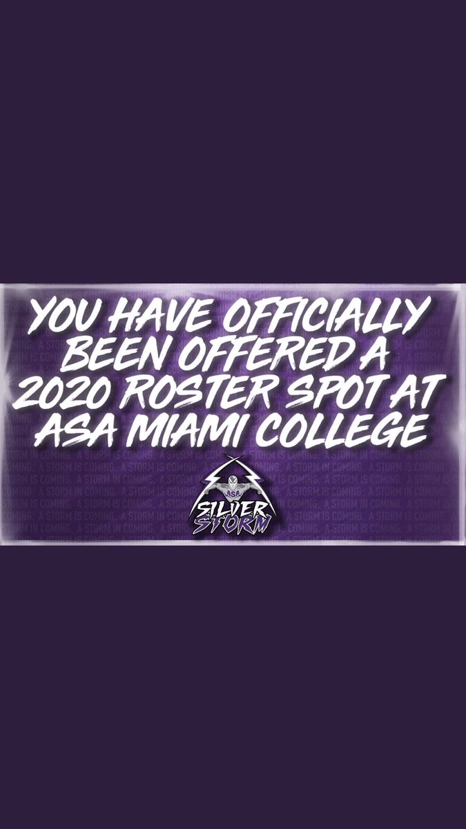 Anthony_Rush_3's tweet photo. Thank you god for pulling me through adversity 🙏 

Blessed to say I will be continuing my athletic and Academic career at
ASA Miami 🌴🌴 https://t.co/NE9HEuuYYe