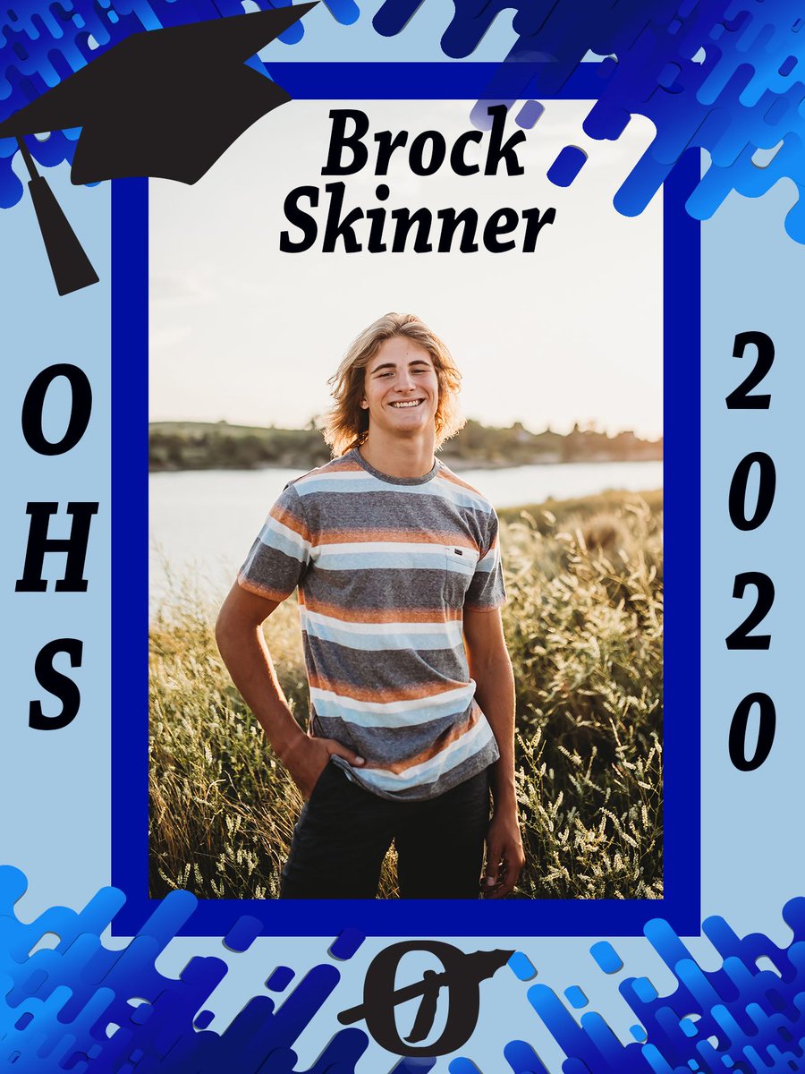OgallalaFB's tweet photo. Senior Spotlight 
Brock Skinner
Energy &amp; passion!  Brock brought those attributes and many more to our team EVERY DAY! Brock played football "FULL THROTTLE" and never took a play off! Thank you Brock Skinner!
Future - Attend LCCC in Cheyenne with a focus on welding and pipeline. https://t.co/PUJGYMgkrA