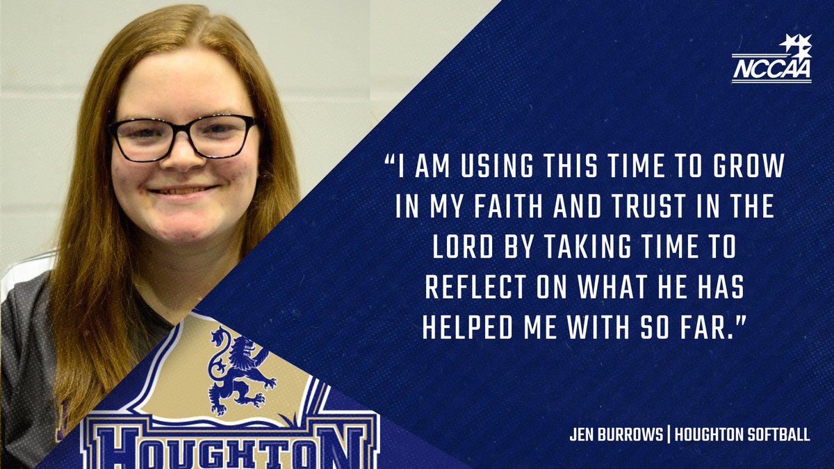 TheNCCAA's tweet photo. In a spring without #RingChasing, hear how Jen Burrows of Houghton College is #KingChasing.

Impact a Life: https://t.co/1TI0Jwcipe https://t.co/97XRFTJ4XR