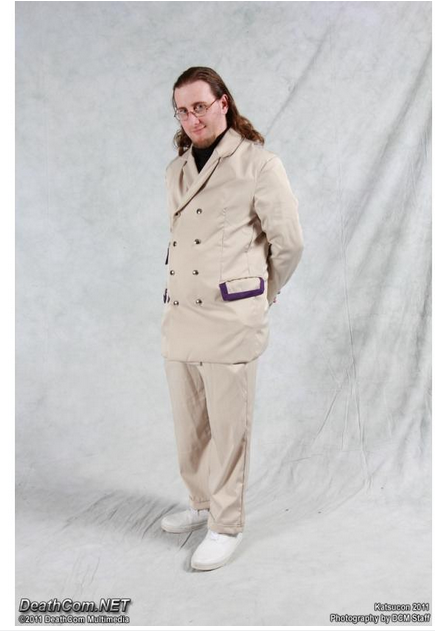 Moon2Umbriel's tweet photo. Custom tailored double breasted suit and pants  and cotton knit turtleneck Shuji Ikutsuki from #Persona 3

 (pattern used: Burda 8186) https://t.co/pz3kzlhVQ7

#thedealersden #fandom #auction #persona3 https://t.co/MM7Brcp1QV