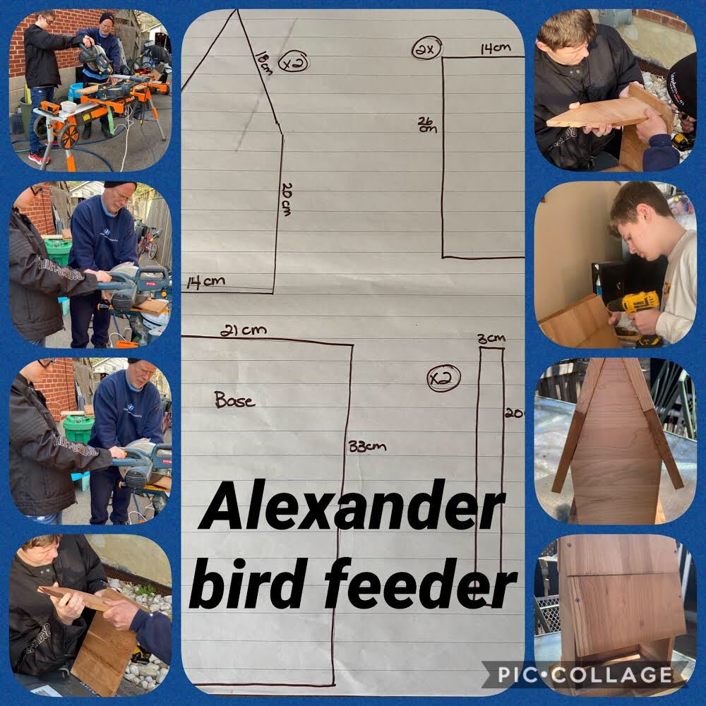 Grade 8 <a href="/AllanAMartinPS/">Allan A. Martin</a> student taking our Measurement unit to the next level! He designed the bird feeder, did calculations and created the feeder with help from dad. Absolutely amazing! <a href="/PeelSchools/">Peel District School Board</a>