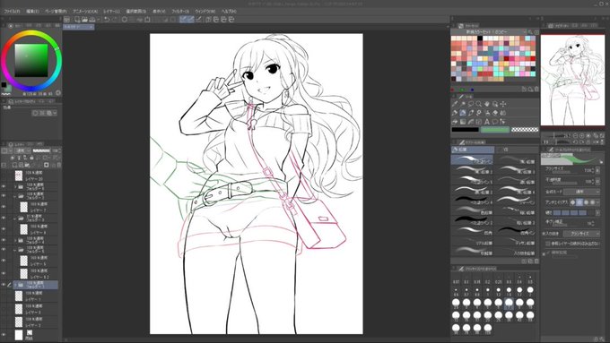 ライブでここまで進みました #今日のライブ進捗 https://t.co/BM3AYiRcAZ 