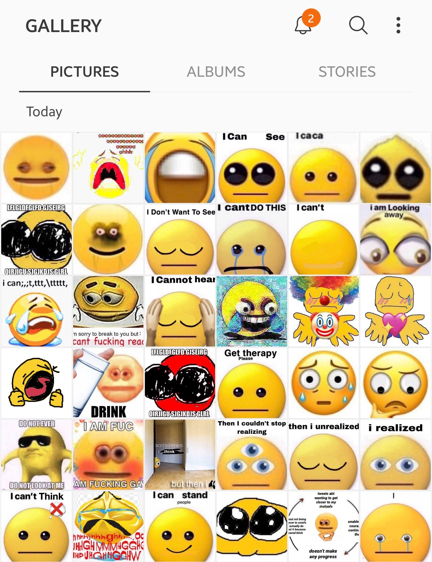 Cursed Emoji Stressed VOL 12 - FlipAnim