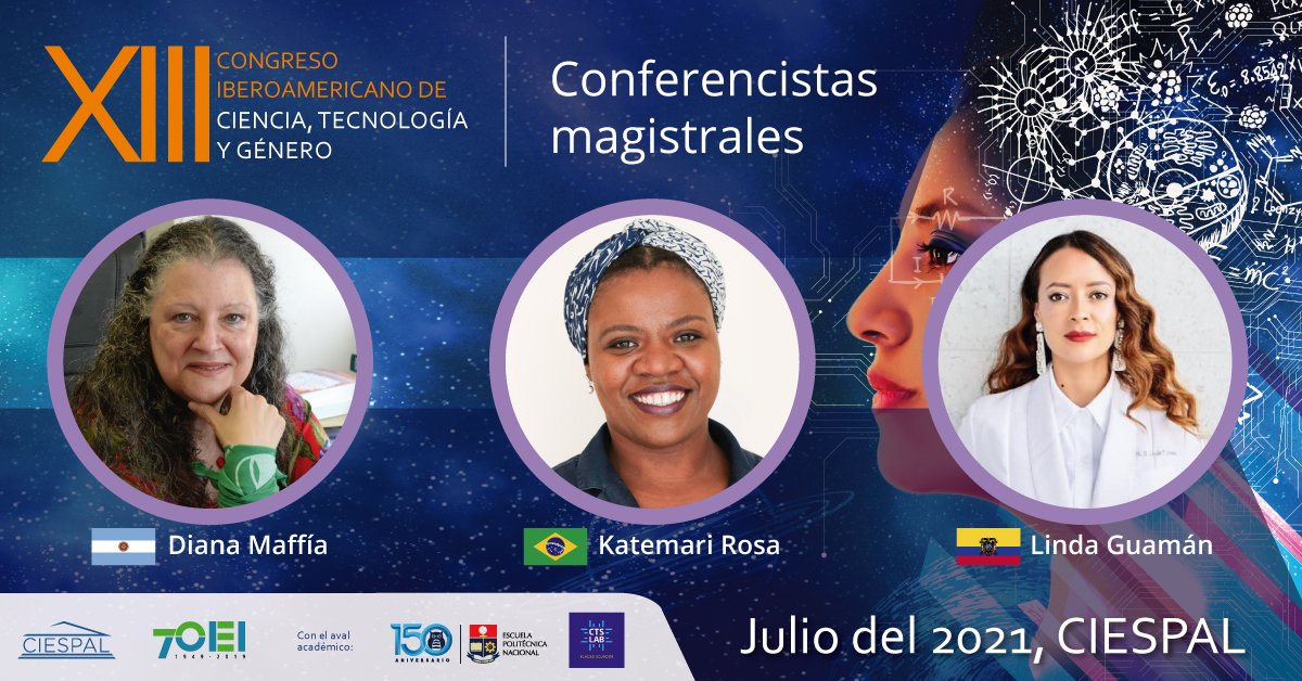 🚨 IMPORTANTE
En el marco de la #EmergenciaSanitaria por #COVID19 #CIESPAL y <a href="/OEIEcuador/">OEI Ecuador</a> informan que el XIII Congreso Iberoamericano de #Ciencia, #Tecnología y #Género, se pospone para JULIO 2021.
Se receptarán ponencias hasta 27 FEBRERO 2021

Más info👉 ciespal.org/mujeresycienci…