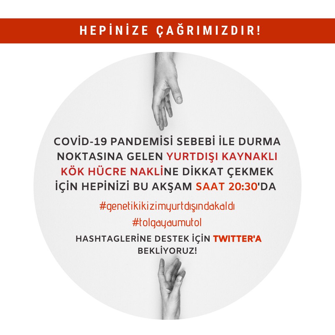 pinar_eray's tweet photo. #COVID19tr  medeniyle donörlerimiz gelemiyor .lütfen bize yardım edin #genetikikizimyurtdisindakaldi #tolgayaumutol https://t.co/bRwIUtHSrA