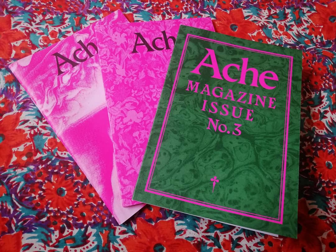 JenniferAAshby's tweet image. Super excited to be a part of the latest edition of @ache_magazine! Ache is an intersectional feminist magazine about illness, health, bodies &amp;amp; pain. Copies are available on their website - No.3 is 156 pages of beautifully presented art, poetry, essays &amp;amp; more! ✨