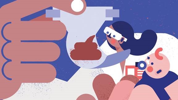 Curious about infant gut health? Look at the poop! <a href="/MotherJones/">Mother Jones</a> highlights how Evivo works to eliminate pathogenic bacteria in the infant gut, linked to diaper rash, colic, eczema &amp; sleep issues. bit.ly/EvivoinMotherJ… 
#guthealth #poop #bacteria #eczema #diaperrash #probiotics