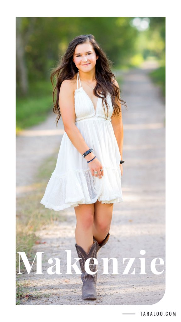 _taraloo's tweet photo. Senior Spotlight: Makenzie!!!  🥰🥰🥰 https://t.co/JrRk7svwB8