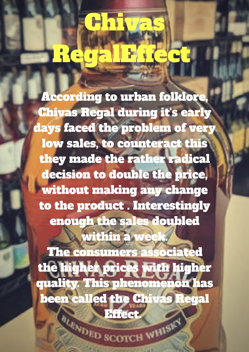 domsarthonomics's tweet photo. You'd have heard about (or even had) Chivas Regal😉!
But what is the Chivas Regal effect? And what is its place in economics, esp with regard to MBA admissions (yes, that's right!!) Read on to find out... #chivas #chivasregal #economics #economy #iitm #doms https://t.co/sZwivlNwjN