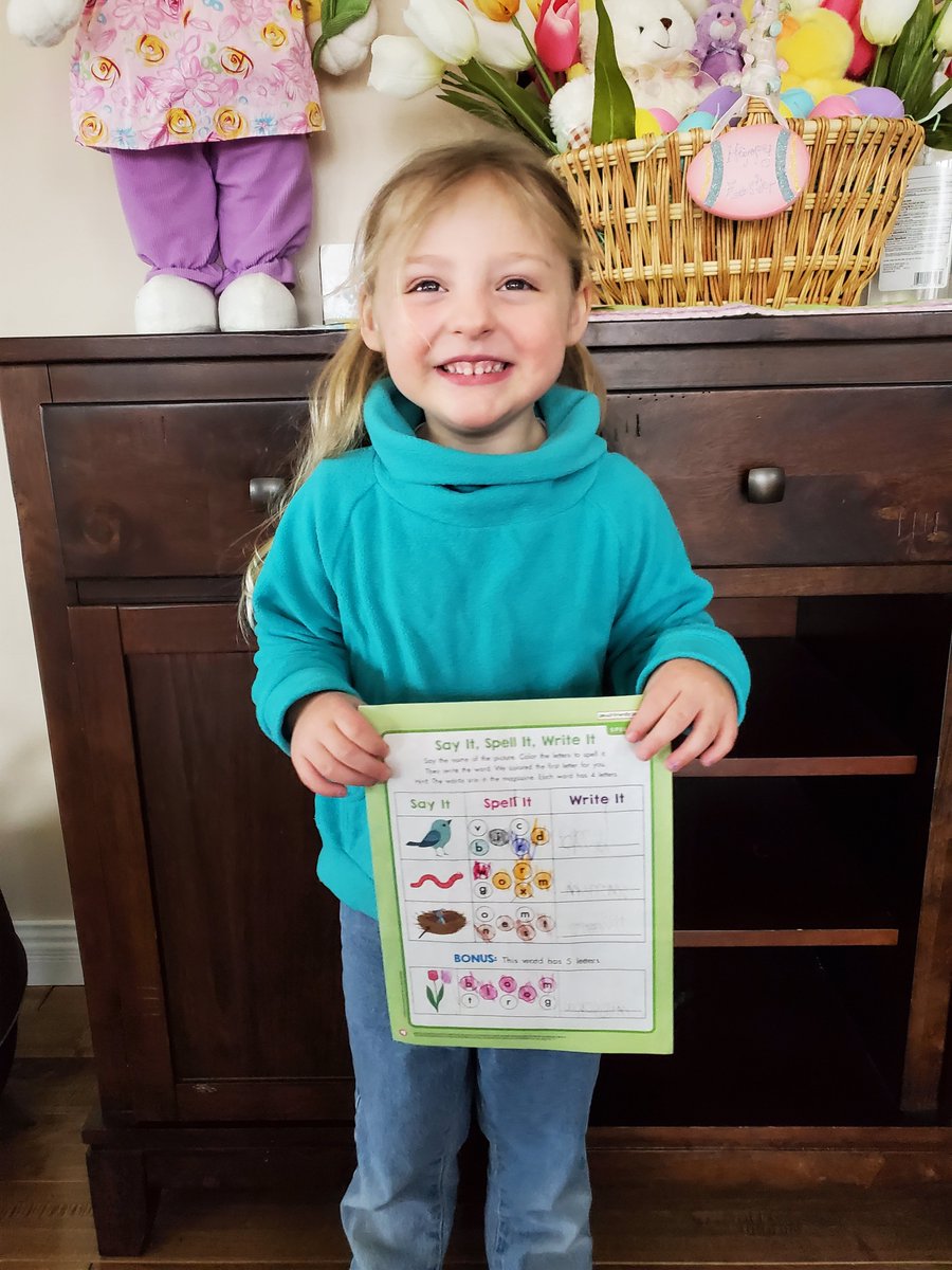 BeyondWNY's tweet photo. We hope everyone is doing well on this sunny Monday afternoon! Here are a few photos of our student Makaila M. learning from home through our Distance Learning Program. We hope these will make you smile. :) @Cantalician #CCLAtHome https://t.co/wuMx0cBbOa
