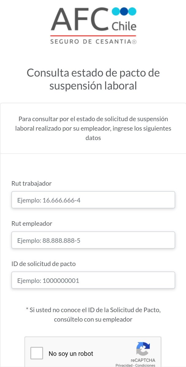 La empresa tiene la obligación de darnos la información del ID, ya que son los únicos que tienen ese dato para poder verificar el proceso.
