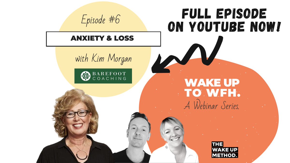 👣 ANXIETY &amp; LOSS with Kim Morgan - Barefoot Coaching 👣 - mailchi.mp/0042261ff308/t…

Thank you @Barefootcoaches for lending us the wonderful Kim Morgan this morning - what a treat!

#StayHomeSaveLives #WakeUp #ActNow #BarefootCoaching