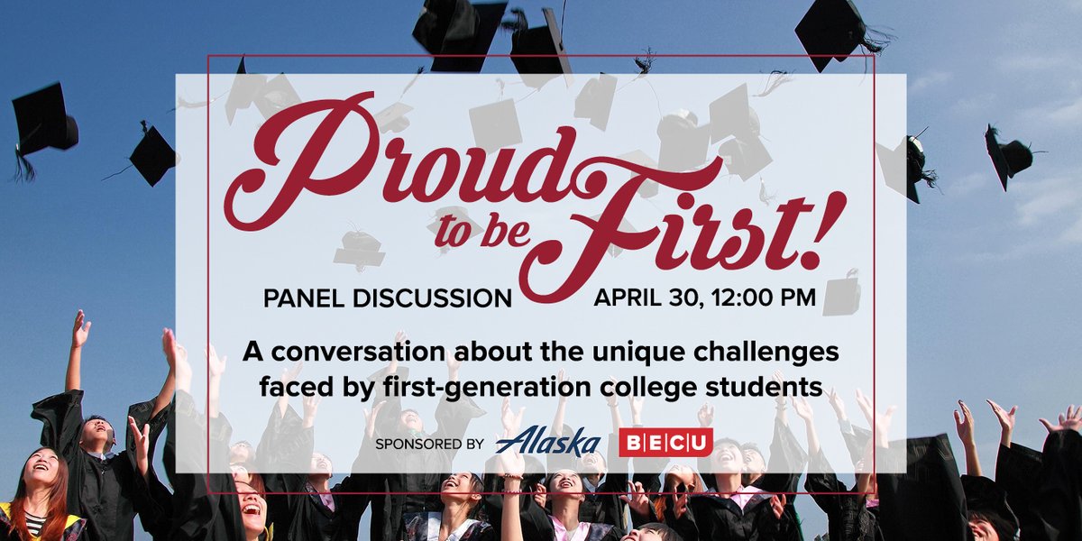 MurrowCollege's tweet photo. Whether or not you're a #FirstGen college student, join us to support & connect first-generation students with resources to maximize their college experience. This #MurrowGoesVirtual event is free & open to everyone! Sign up⬇️ https://t.co/LaIOlWNt0A
#GoCougs #ProudToBeFirstGen https://t.co/DLYNM6K3kH