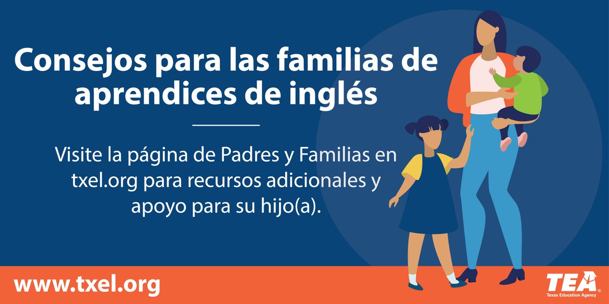 kerrvilleisd's tweet photo. Families of English Learners: learn how to help your child with school with information available at the website below or on our website here, under Resources: https://t.co/mdVVPwMDKF #VirtualKISD #FinishStrongKISD https://t.co/ciEPsoG3MA