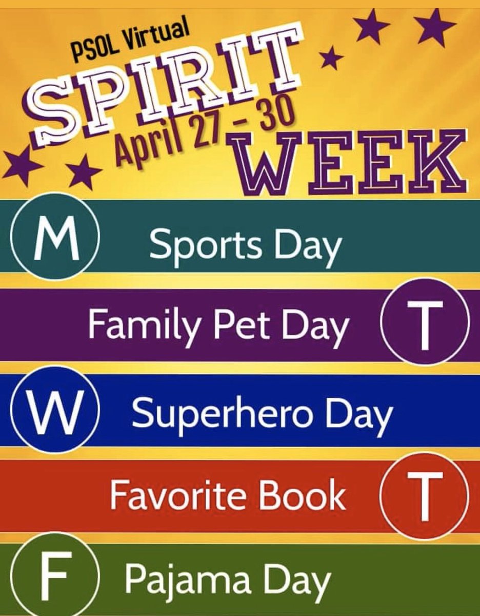 mychildmyvoice's tweet photo. #VirtualBreak Looking for fun ways to take a break while quarantined at home? Well look no further it’s #VirtualSpiritWeek for @Parents4Support Facebook group. 
It’s Sports Day! So join the group and post your sports team! #MyChildMyVoice  #Homeschooling #TxEd #COVID19 https://t.co/0iGfw7HbiP