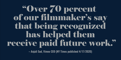 Need help getting more work? Anyone can pay to get listed on business referral sites. Distinguish yourself! Get recognized for your talent of creating excellence. True achievement! Aurora -- a real reward! #recognition #marketingstrategy #video #videoproduction