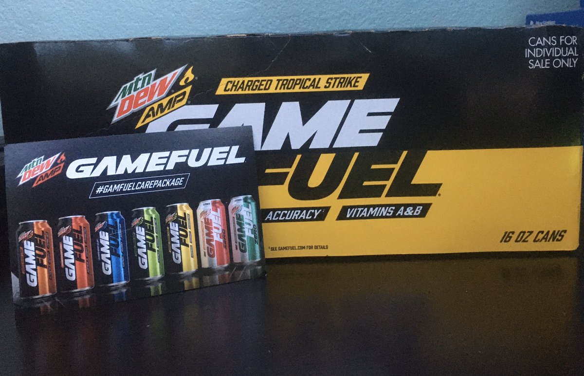 Ayyee S/O @GameFuel for the
#GAMEFUELCarePackage