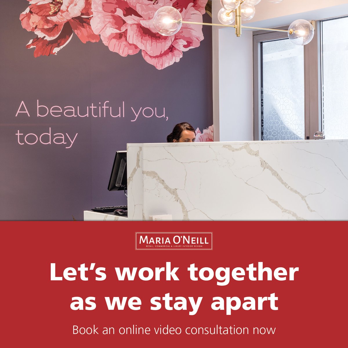 MONeillDesign's tweet photo. Maria O'Neill Design is delighted to be able to offer a new online video design consultation service. Suitable for the #retail and #Commercial sectors, this service is for businesses that require initial design advice and guidance - get in touch via our website! 😃 #MONdesign https://t.co/FBEQD2e4D6