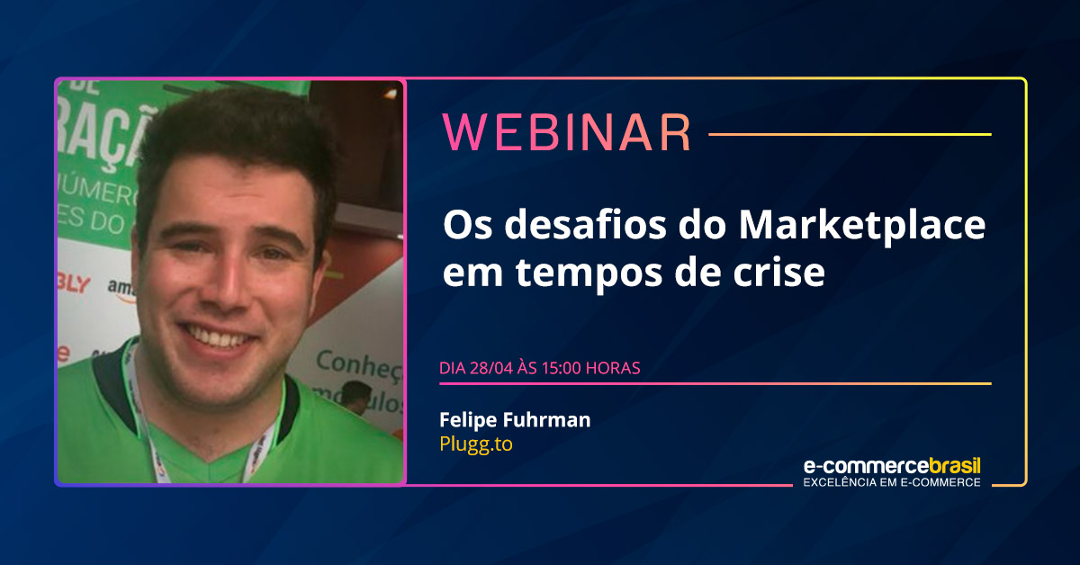 pluggto's tweet image. Acompanhe nosso Diretor Comercial Felipe Fuhrman falando sobre os desafios do Marketplace em tempos de crise, amanhã 28/04 às 15h!

Link: bit.ly/2W3mUK0