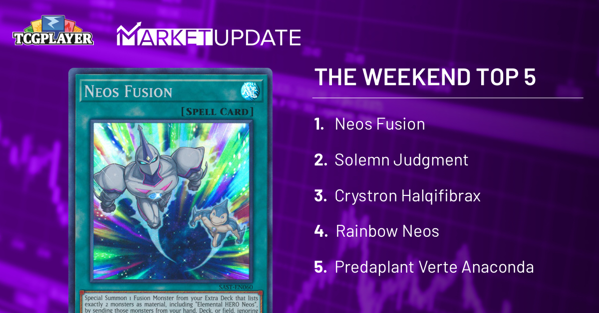 Tcgplayer Infinite Yu Gi Oh On Twitter Rainbow Neos Trended