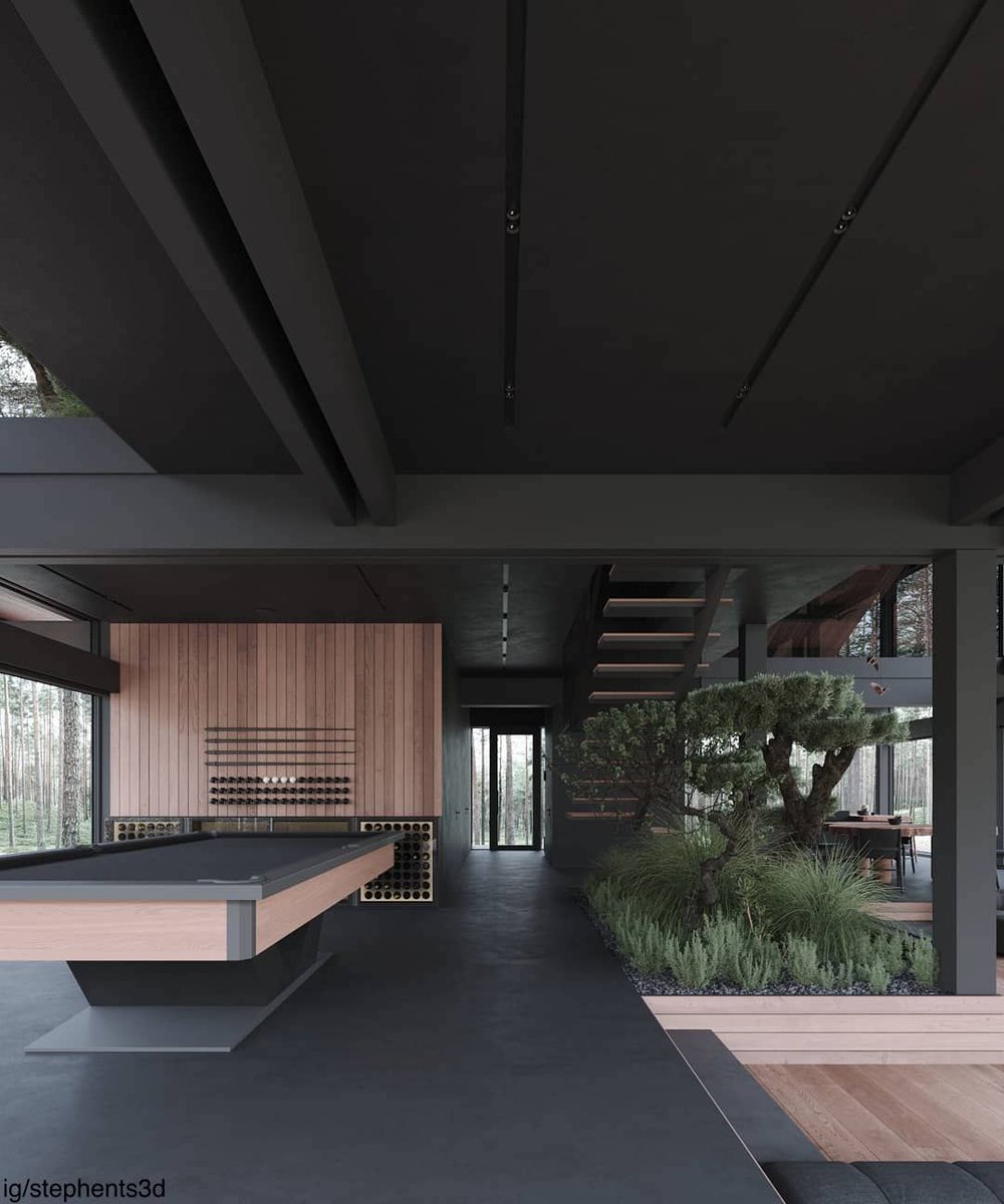 BiIlionaires's tweet image. Private forest home.