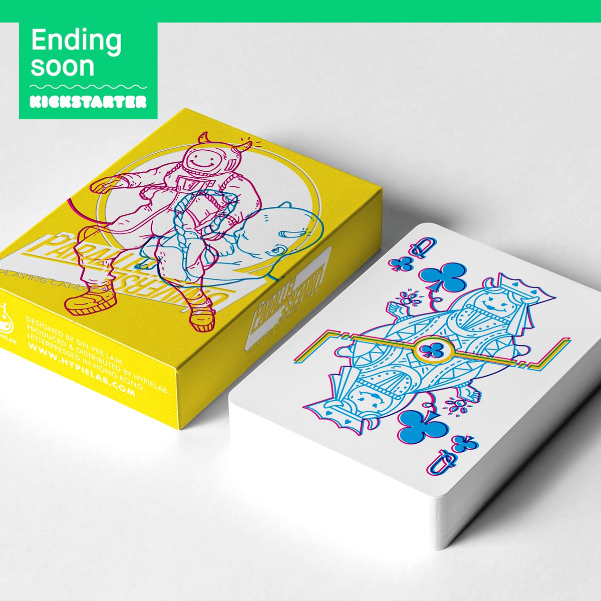 Final 41 hours! Last chance to pledge kickstarter.com/projects/hypie… #playingcards #cardistry #cardistrycon #kickstarter #cardporn