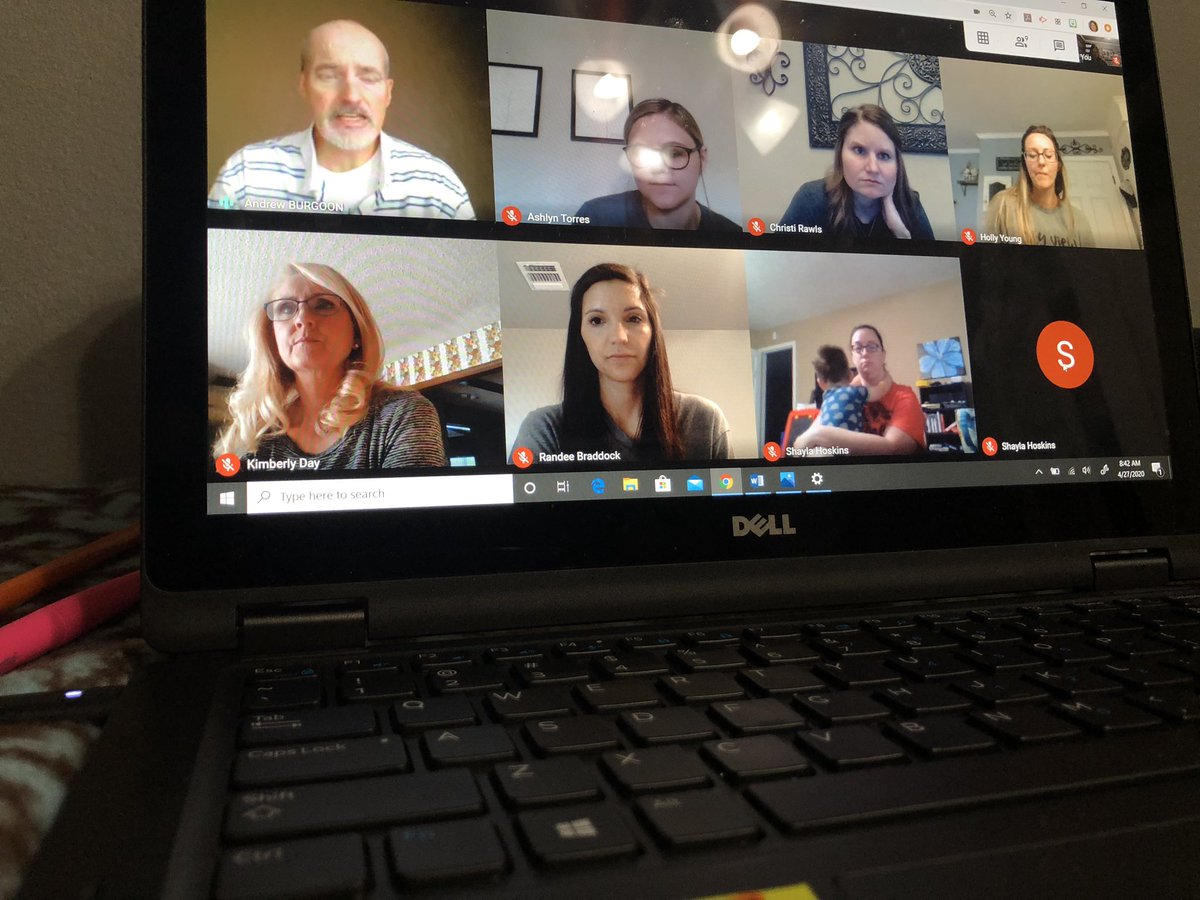 #CISDRocks Meeting with Kinder PLC. Checking in on everyone! @CityViewElem